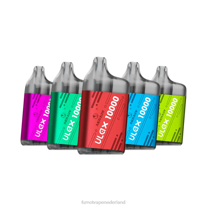 Fumot Vape Price - Fumot Movkin Ulax 10000 wegwerp vape-pods - 12 ml (1 stuk) 2P42305 bosbessen op ijs