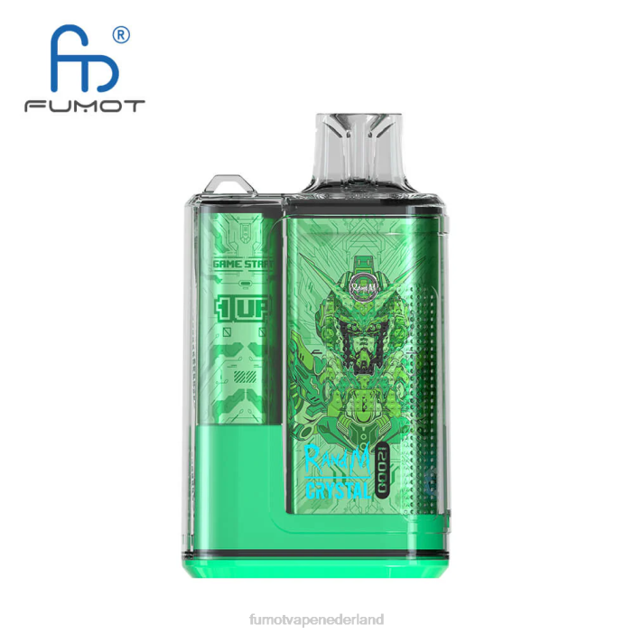 Fumot Flavors - Fumot Crystal 1 stuk - 12000 wegwerp vape-doos 20 ml 2P42267 fruitige fusie