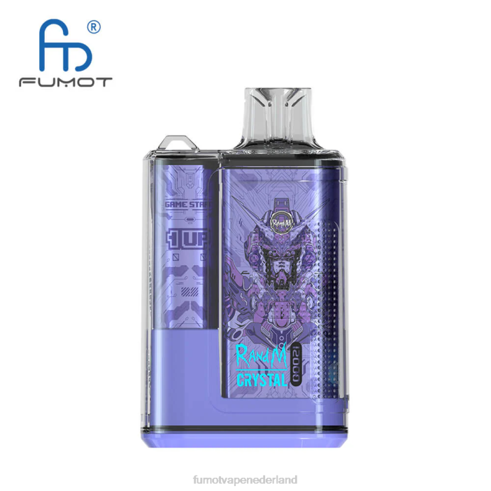 Fumot Store - Fumot Crystal 12000 wegwerpvapedoos - 20 ml (1 stuk) 2P42260 bosbessen op ijs