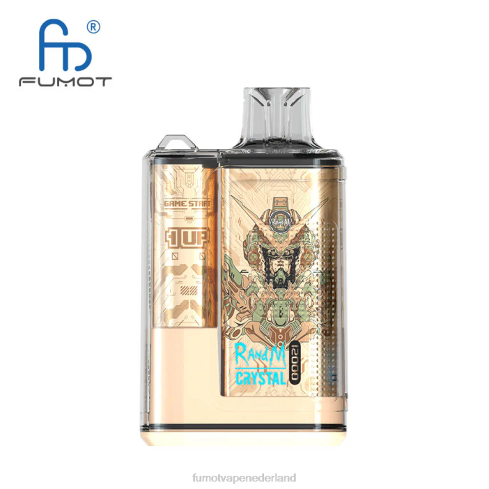 Fumot Store - Fumot Crystal 1 stuk - 12000 wegwerp vape-doos 20 ml 2P42270 weelderige lce