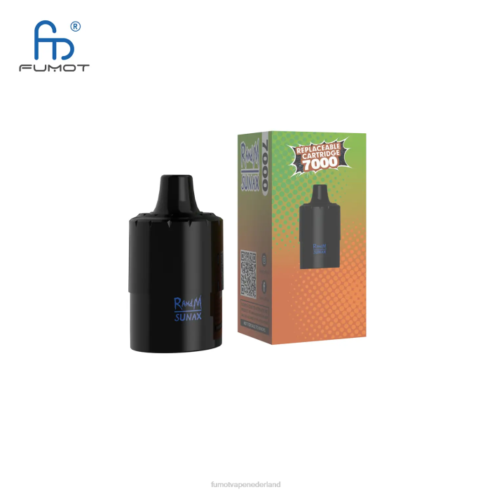 Fumot Netherlands - Fumot Sunax 7000 vervangbare vape-cartridge (1 stuk) 2P42486 suikerspin