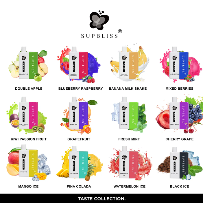 Fumot Netherlands - Fumot Supbliss Flip doos 6000 vervangbare vape-kit - 10ml (1 stuk) 2P42336 pompelmoes