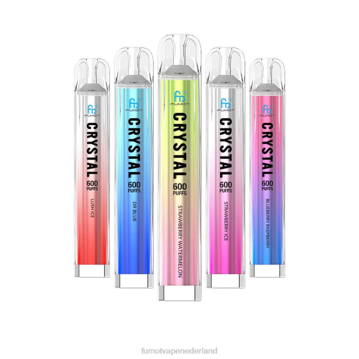 Fumot Vape Kopen - Fumot Crystal Wegwerpvape van 2 ml (set van 3 stuks) - voldoet aan 600 tpd 2P42382 frisse munt - Klik op de afbeelding om het venster te sluiten