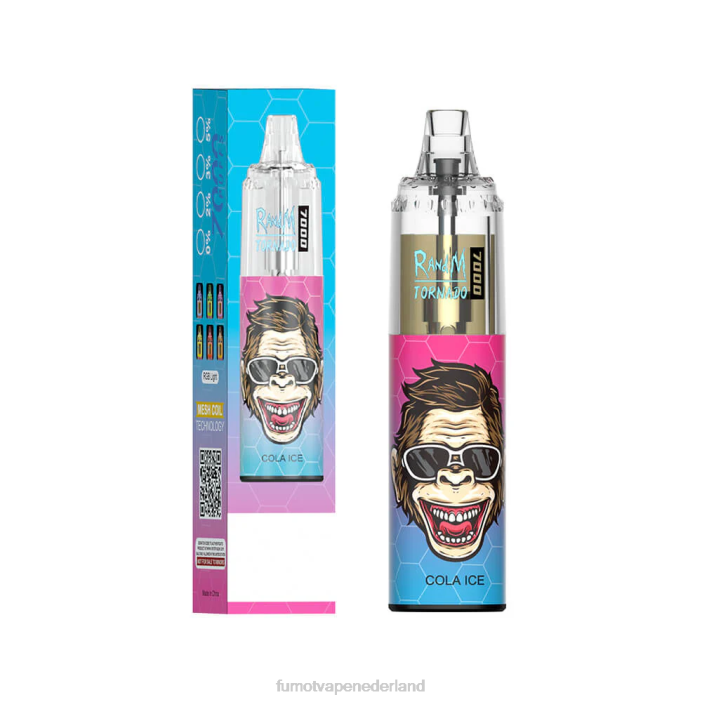 Fumot Flavors - Fumot Tornado 7000 wegwerp-vape-pen - 14 ml (1 stuk) 2P42107 tijgerbloed