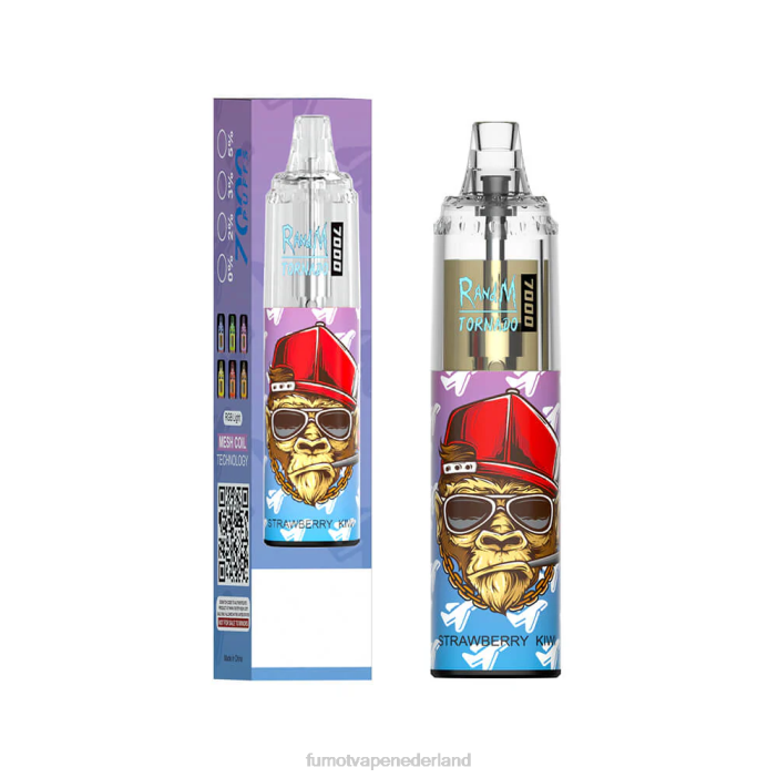 Fumot Flavors - Fumot Tornado 7000 wegwerp-vape-pen - 14 ml (1 stuk) 2P42107 tijgerbloed