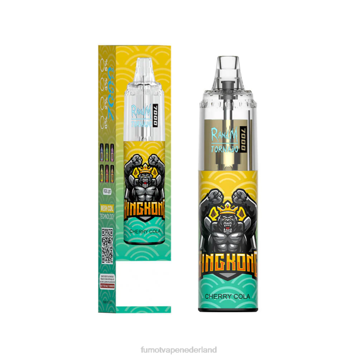 Fumot Flavors - Fumot Tornado 7000 wegwerp-vape-pen - 14 ml (1 stuk) 2P42107 tijgerbloed