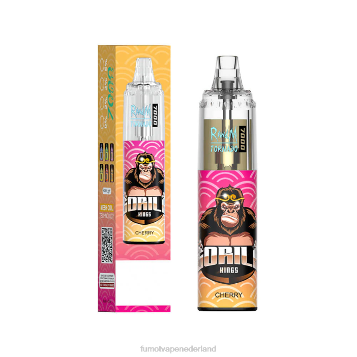 Fumot Flavors - Fumot Tornado 7000 wegwerp-vape-pen - 14 ml (1 stuk) 2P42107 tijgerbloed