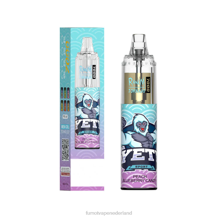 Fumot Netherlands - Fumot Tornado 14 ml 7000 wegwerp-vape-pen (1 stuk) 2P4256 bananen milkshake