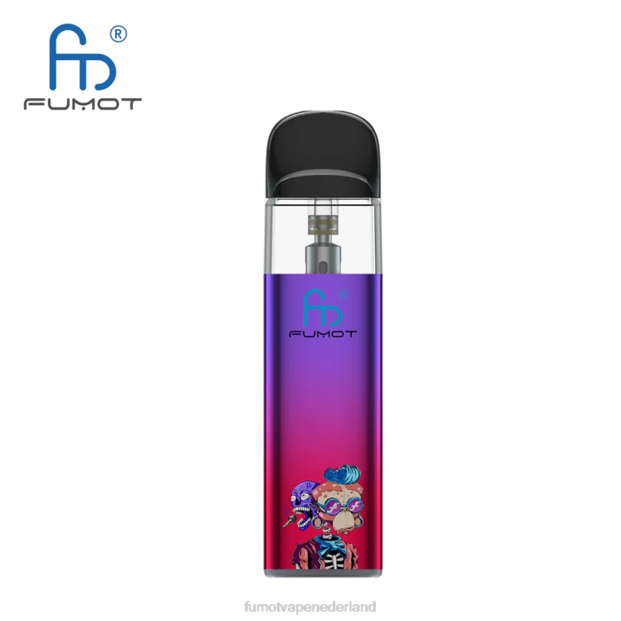 Fumot Vape Nederland - Fumot Dazzle Lite tpd-compatibele lege vape-kit (1 stuk) 2P42551 groen-paars