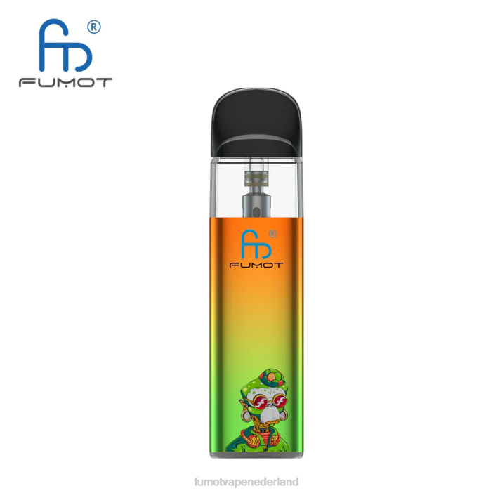 Fumot Vape Nederland - Fumot Dazzle Lite tpd-compatibele lege vape-kit (1 stuk) 2P42551 groen-paars