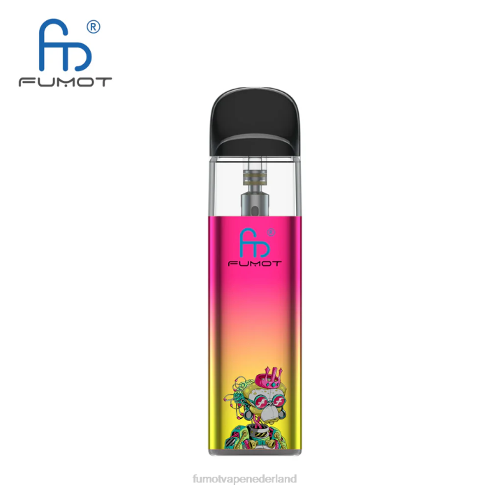 Fumot Vape Nederland - Fumot Dazzle Lite tpd-compatibele lege vape-kit (1 stuk) 2P42551 groen-paars