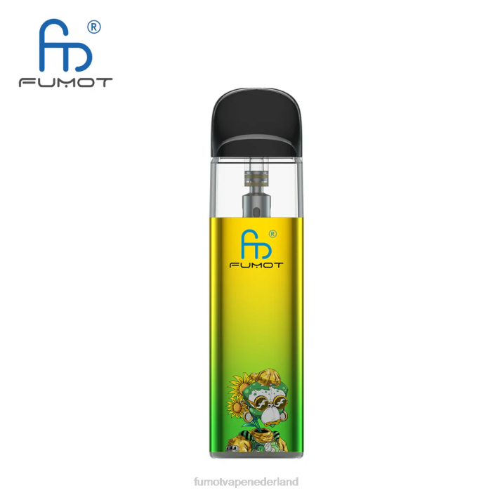 Fumot Vape Nederland - Fumot Dazzle Lite tpd-compatibele lege vape-kit (1 stuk) 2P42551 groen-paars