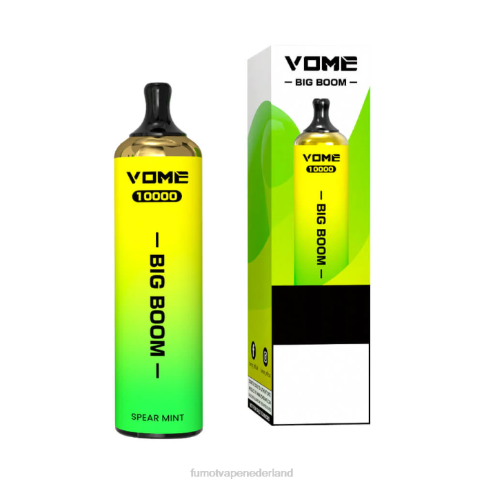 Fumot Vape Nederland - Fumot Vome Big Boom wegwerp vape-pen 10000 - 20ml (1 stuk) 2P42441 blauw razz-ijs